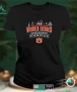 Auburn Tiger 2022 NCAA College World Series Appearances T Shirt
