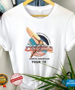 Bee Gees Spirits Having Flown Tour 1979 Vintage T Shirt