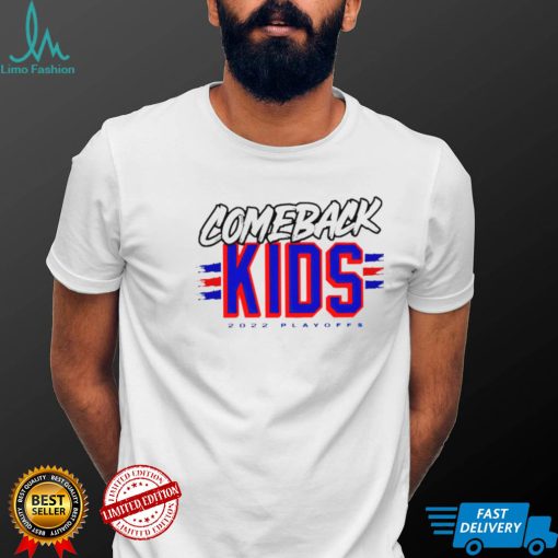 Comeback Kids 2022 Playoffs shirt