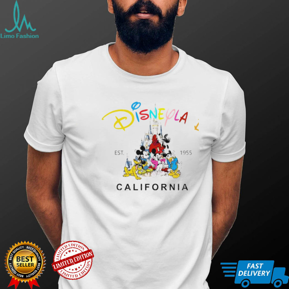 Disneyland California Disney Cartoon Est 1955 T Shirt