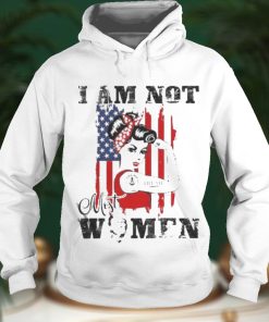 Donald Trump I am not most women American flag shirts