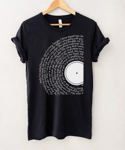 Everlong Song Lyrics on Vinyl by Foo Fighters Dave Grohl Abba Shirt