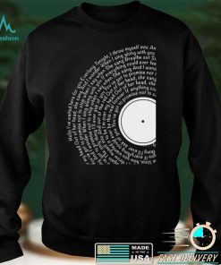 Everlong Song Lyrics on Vinyl by Foo Fighters Dave Grohl Abba Shirt