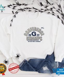 Georgetown Hoyas 2022 Big East Men's Lacrosse Conference Champions T Shirts
