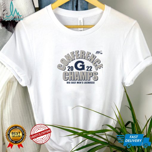 Georgetown Hoyas 2022 Big East Men's Lacrosse Conference Champions T Shirts