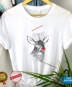 Hanukkah Deer art shirt