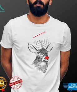 Hanukkah Deer art shirt