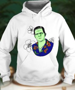Hawaiian With A Pattern Of FrankensteinS Monster Shirt
