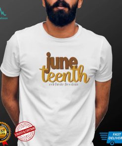 Juneteenth freedom celebration shirts