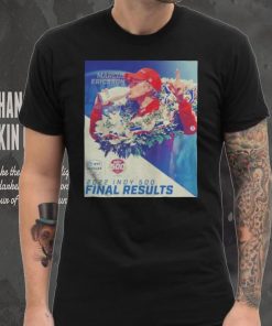 Marcus Ericsson 2022 Winner Indy 500 Final Results T Shirts