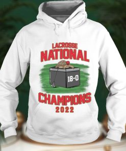 Maryland Terrapins Lacrosse National 18 0 Champions 2022 Shirt