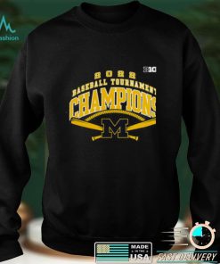 Michigan Wolverines 2022 Big 10 Baseball Champions Shirt