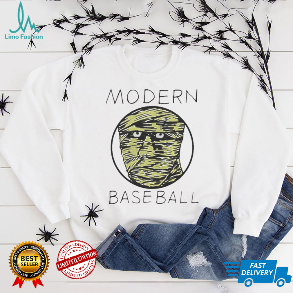 Modern baseball mummy shirts