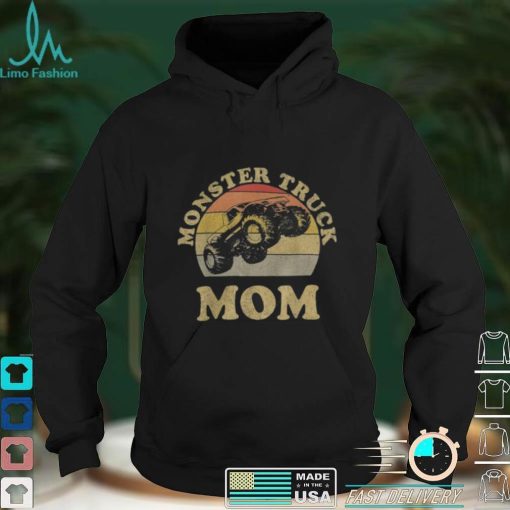Monster Truck Mom Retro Vintage Monster Truck Shirt T Shirt