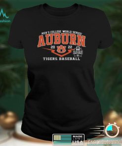NCAA Auburn Tigers 2022 Baseball Collection World Series Single Team T Shirt