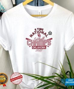 Oklahoma Sooners Softball 6 Time National Champions T Shirt