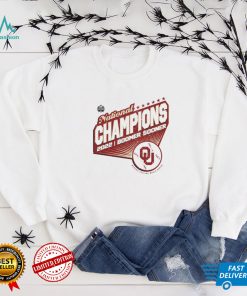 Oklahoma Sooners Softball National Champions Shirt