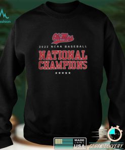 Ole Miss Rebels Baseball College World Series Champions 2022 T Shirt