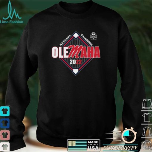 Ole Miss Rebels Baseball College World Series Champions Olemaha 2022 Shirt