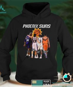 Phoenix Suns Charles Barkley 34 Steve Nash 13 Chris Paul 3 Devin Booker 1 signature shirt