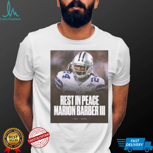 Rest In Peace Marion Barber III 1983 2022 Classic T shirts