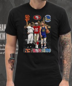 San Francisco Stephen Curry Joe Montana Willie Mays Signatures Shirt