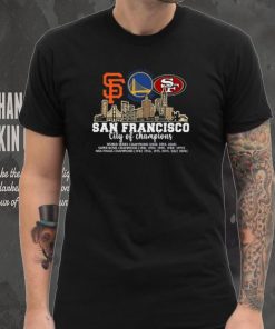San Francisco city of champions shirt