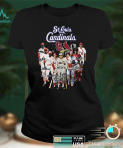 St Louis Cardinals Legends signatures t shirt