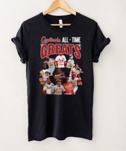 St Louis Cardinals all Time greats T Shirt