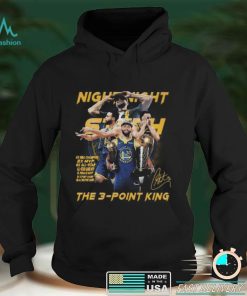 Stephen Curry Night Night The 3 Point King Signature shirt