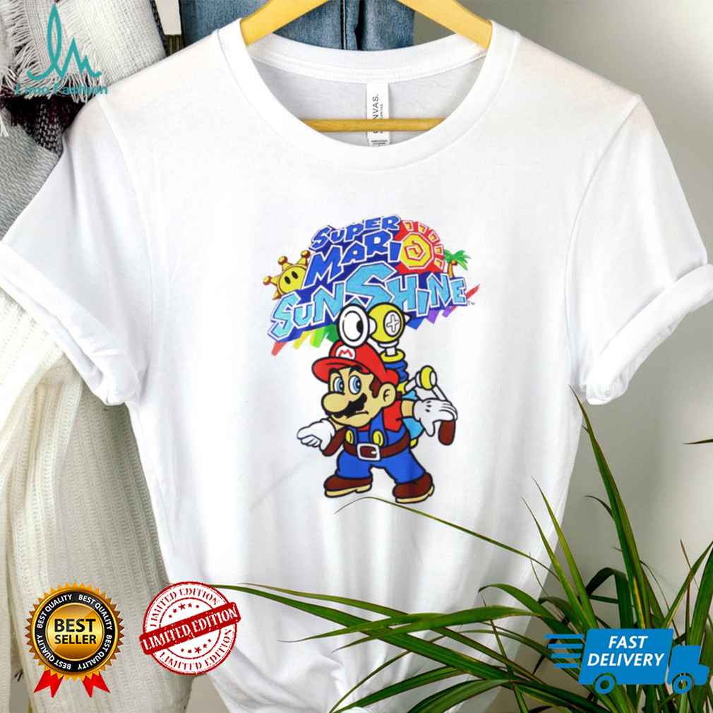 Super Mario Sunshine shirt
