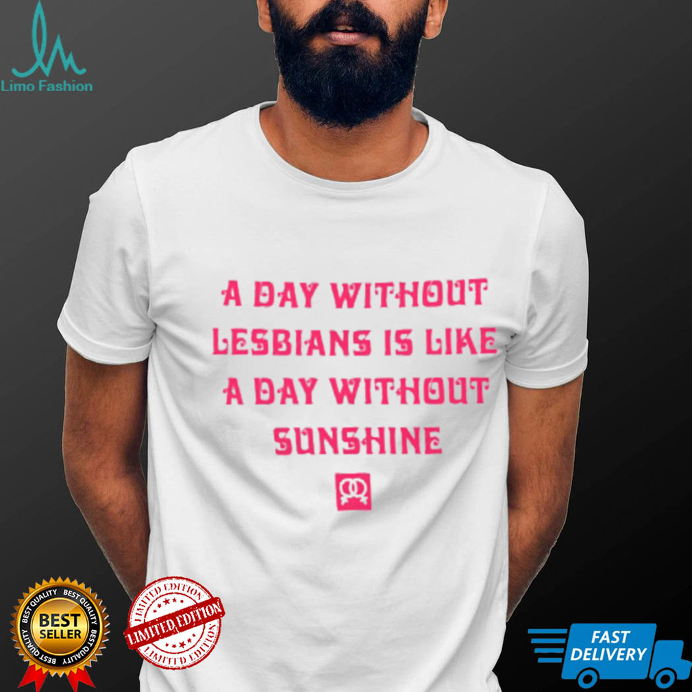 Tobinmindpalace A Day Without Lesbians Is Like A Day Without Sunshine T Shirt