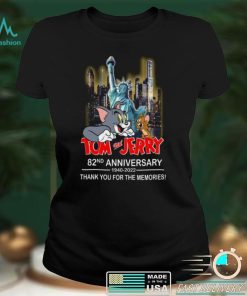 Tom and Jerry 82nd anniversary 1940 2022 thank you for the memories shirt