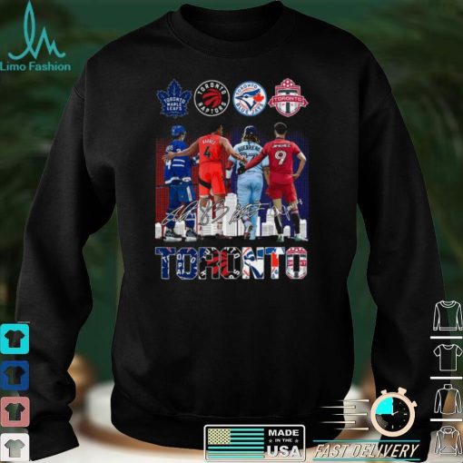 Toronto Sports Team Signatures Shirt