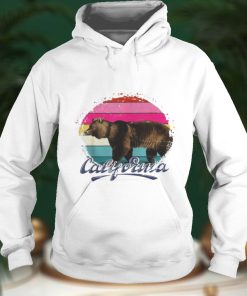 USA Californian Summer Bear Animal Cali Retro California Shirtss
