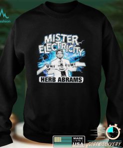 UWF’s Mister Electricity Herb Abrams 2022 T shirt