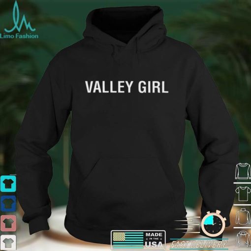 VALLEY GIRL WHITE Fitted Scoop Valley Girl Shirt