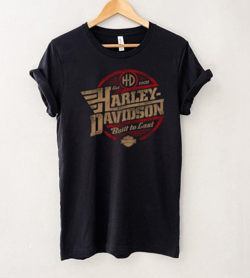 Vintage Est. 1903 Harley Davidson Built To Last T Shirt