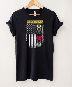Wisconsin flag t shirt