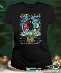Wu Tang Clan Ol’ Dirty Bastard 30 Years 1992 2022 Signatures t shirt