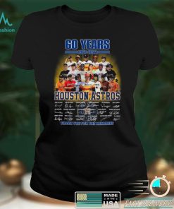 ouston Astros 60 Years 1962 2022 Memories Signatures shirt