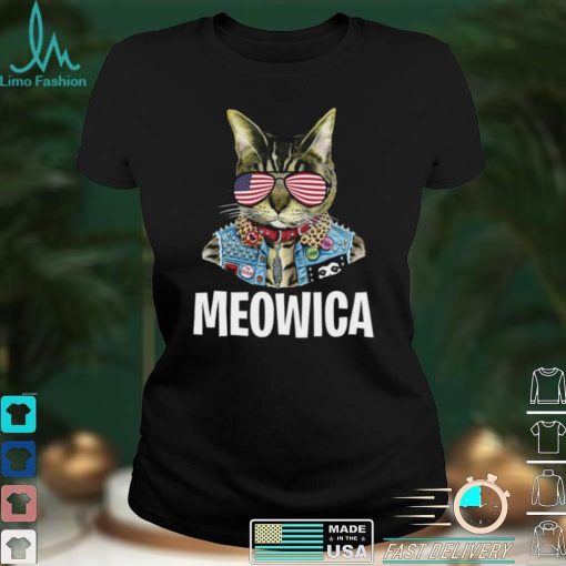 4th Of July Cat US Flag Sunglasses – Meowica Shirt, hoodie