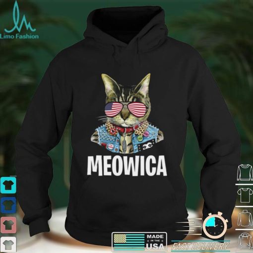 4th Of July Cat US Flag Sunglasses – Meowica Shirt, hoodie