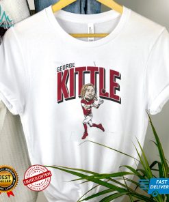 85 George Kittle caricature shirt