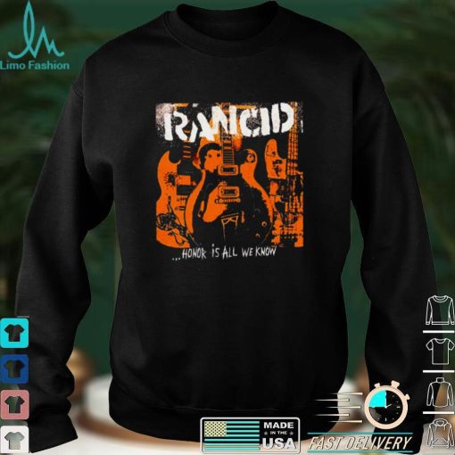 All We Know Best Selling Rancid Band Unisex T Shirt