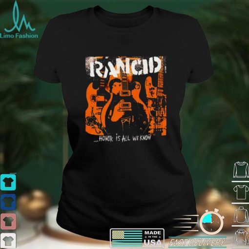 All We Know Best Selling Rancid Band Unisex T Shirt