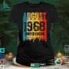 August 1970 52 Years Old Birthday Limited Edition Vintage T Shirt