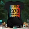 August 1968 54 Years Old Birthday Limited Edition Vintage T Shirt