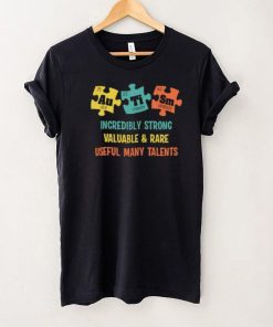 Autism Awareness Periodic Puzzle Science Teacher Short Sleeve Unisex T Shirt