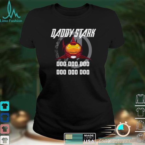 Avengers Iron Man Daddy Stark Shark Doo Doo Doo Doo Doo Doo Shirt, hoodie